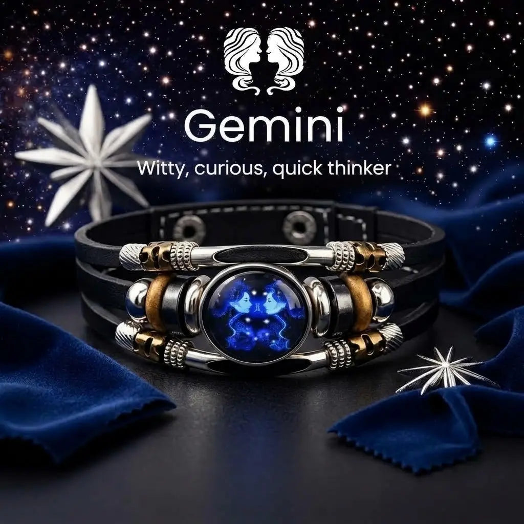 Astrolumina™ zodiac glow bracelet